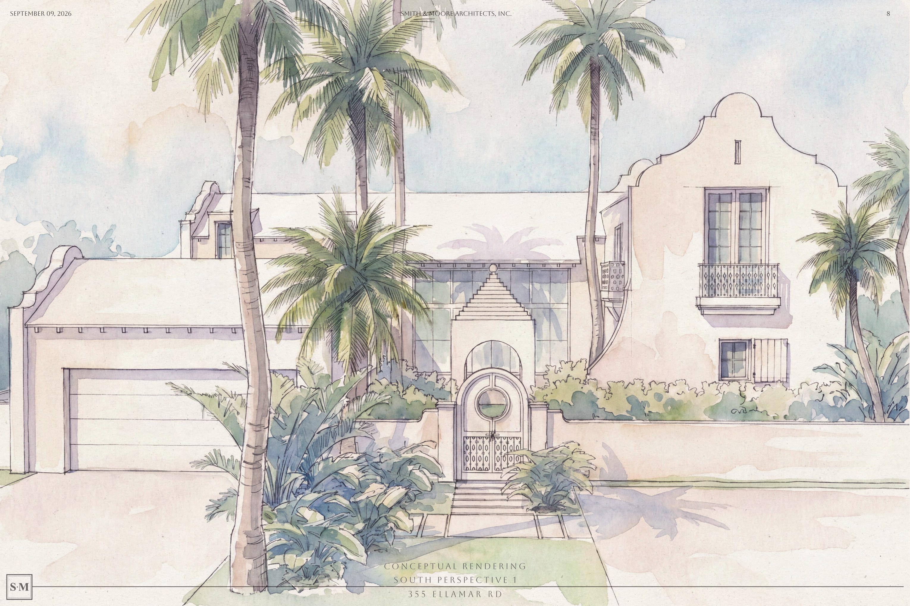 Full Ellamar front approach rendering