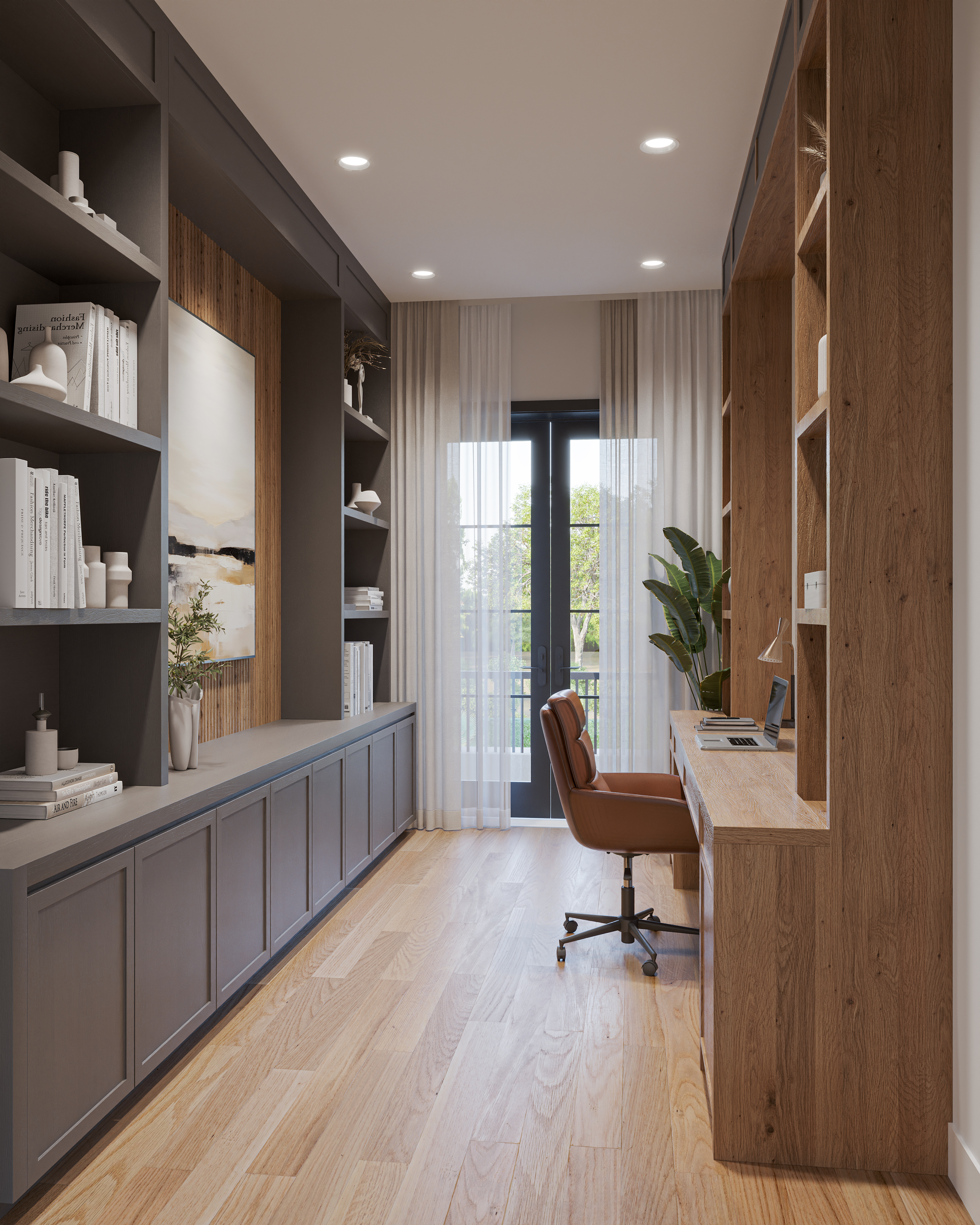 Putnam Ranch office color rendering